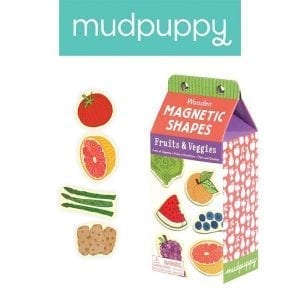 mudpuppy: magnesy Owoce i warzywa 35 el.