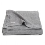 Jollein: Koc Natural Knit szary 75x100cm