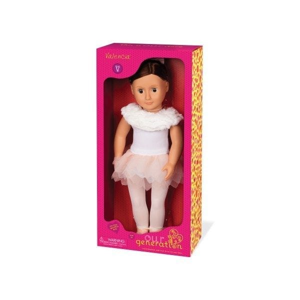 our generation: lalka VALENCIA BALETNICA 46cm