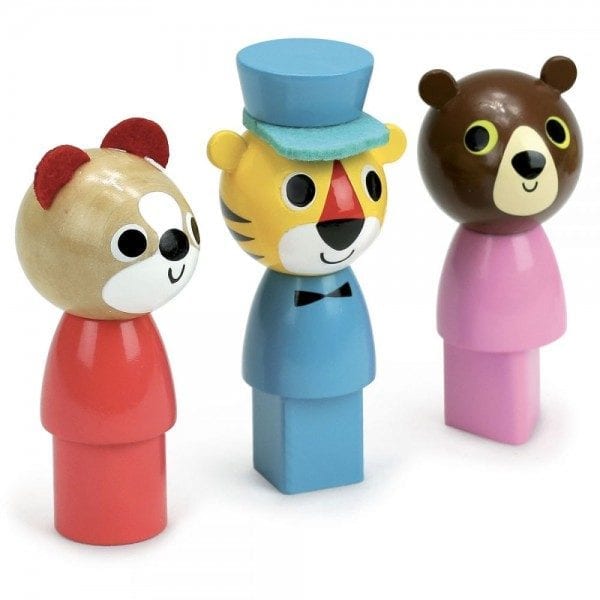 VILAC: Autobus drewniany do ciągnięcia Ingela P. Arrhenius