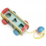 VILAC: Autobus drewniany do ciągnięcia Ingela P. Arrhenius