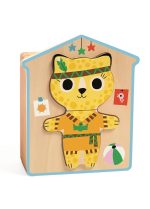 Djeco: Drewniane puzzle UBIERANKA DRESSUP 2+ - obrazek 2