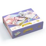 Djeco: lovely paper TINOU – kuferek papierniczy 6+