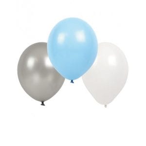 Jabadabado: BLUE - balony perłowe 9 szt.