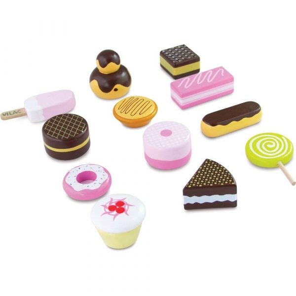 Vilac: zestaw 12 ciasteczek Ma jolie Patisserie