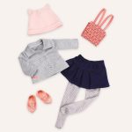 Our Generation: ubranka DO SZKOŁY CLASS ACT dla lalki 46cm