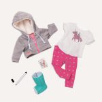 Our Generation: ubranka GET WELL SOON dla lalki 46cm