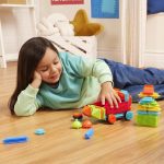 BRISTLE BLOCKS: Basic Builder Bucket – KLOCKI JEŻYKI – 50 el. - obrazek 2