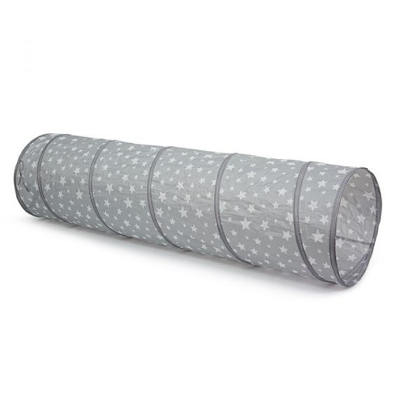 Kids Concept: tunel w gwiazdki GREY STAR