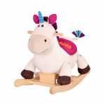 B.Toys: Rodeo Rocker DILLY - pluszowy JEDNOROŻEC na biegunach