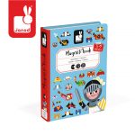 JANOD: Magnetyczna układanka przebrania CHŁOPIEC Magnetibook