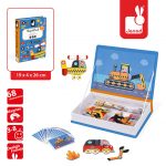 JANOD: Magnetyczna układanka Pojazdy Magnetibook - obrazek 2