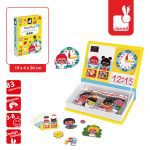 JANOD: Magnetyczna układanka Uczę się zegarka Magnetibook - obrazek 2