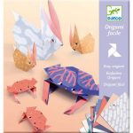 Djeco: zestaw origami RODZINY ZWIERZĄTEK 6+