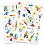 Djeco: tatuaże świecące KOSMOS 3+ - obrazek 3