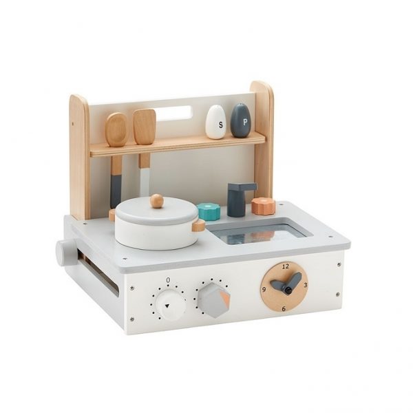Kids Concept: drewniana mini kuchnia NATURAL KID'S HUB
