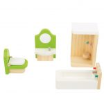 SMALL FOOT: Mebelki dla lalek - ŁAZIENKA