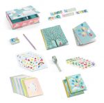 Djeco: lovely paper CHARLOTTE – kuferek zestaw papierniczy - obrazek 4