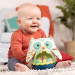 B.TOYS: Owl Be Back – sowa-kiwajka – wańka-wstańka - obrazek 2