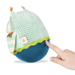 B.TOYS: Owl Be Back – sowa-kiwajka – wańka-wstańka - obrazek 5