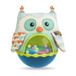 B.TOYS: Owl Be Back – sowa-kiwajka – wańka-wstańka - obrazek 6