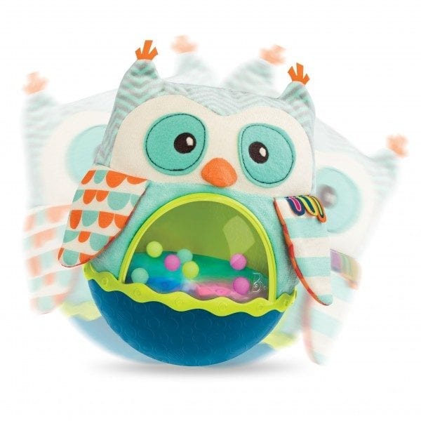 B.TOYS: Owl Be Back – sowa-kiwajka – wańka-wstańka