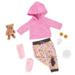 Our Generation: zestaw UBRANEK BEAR HUGS dla lalki 46cm