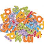 BIGJIGS: drewniane magnesy LITERY małe 63 el. - obrazek 2