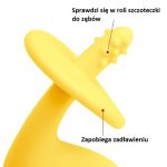 Mombella: Gryzak Dancing Elephant LEMON - obrazek 3