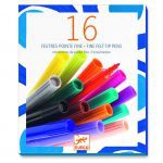 Djeco: flamastry 16 kolorów