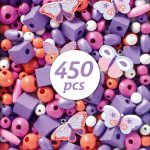 Djeco: zestaw do tworzenia biżuterii MOTYLKI 4+ - obrazek 2