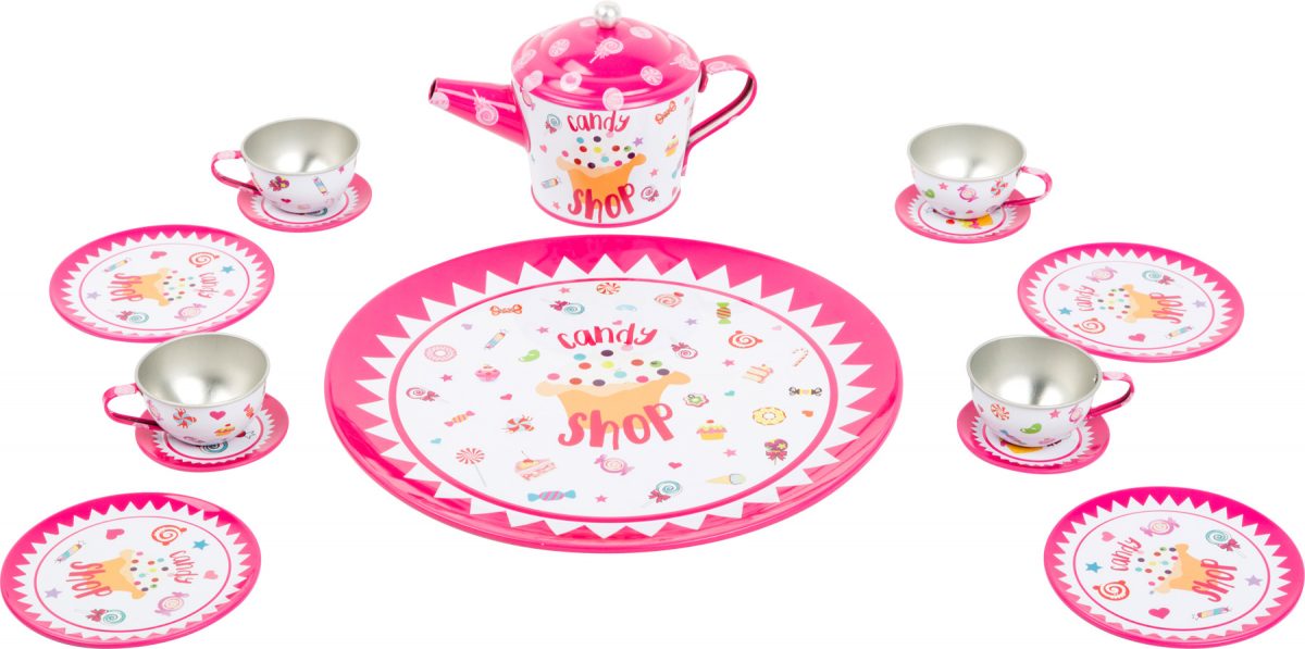 SMALL FOOT: serwis do herbatki CANDY 3+ - obrazek 4