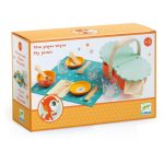 Djeco: Drewniany koszyk piknikowy z akcesoriami 3+