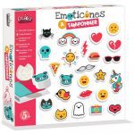 CREA LIGN: EMOTICONY - zestaw do stemplowania 5+