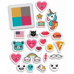 CREA LIGN: EMOTICONY - zestaw do stemplowania 5+ - obrazek 2