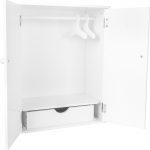 SMALL FOOT: drewniana SZAFA dla lalek - obrazek 2