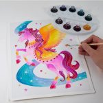SentoSphere: zestaw Aquarellum Jednorożce i Pegazy 8+ - obrazek 2