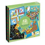Djeco: Zestaw 12 gier Classic BOX 4+