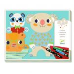 Djeco: zestaw art zmywalne flamastry SŁODZIAKI 3+