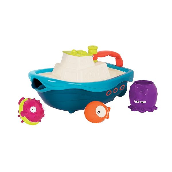 B.TOYS: Off the Hook – łódka kuter z akcesoriami