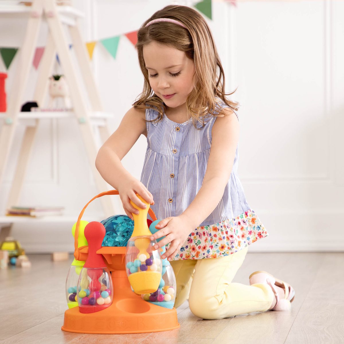 B.TOYS: Let’s Glow Bowling – kręgle z kulkami - obrazek 5