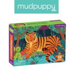 MUDPUPPY: Puzzle mini Tygrys bengalski 48 el. 4+ - obrazek 3