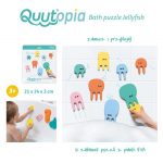 QUUT: Zestaw puzzli piankowych do kąpieli Quutopia Meduzy - obrazek 2