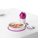 OXO tot: talerzyk z silikonową przyssawką PINK - obrazek 2