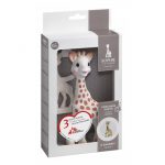 Żyrafa Sophie VULLI: Sophie + gryzak w kolorze kości słoniowej