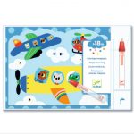 DJECO: Wodne kolorowanki - Ukryte na niebie 18M+