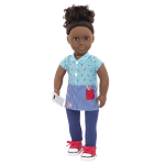 our generation: Zestaw ubranek kelnerka Foodie Fashion dla lalek 46cm - obrazek 2