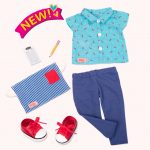 our generation: Zestaw ubranek kelnerka Foodie Fashion dla lalek 46cm