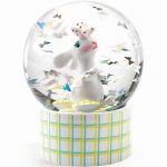 Djeco: mini kula śnieżna króliczek