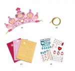 Djeco: Zestaw art mozaiki KORONY KSIĘŻNICZEK 5+ - obrazek 3